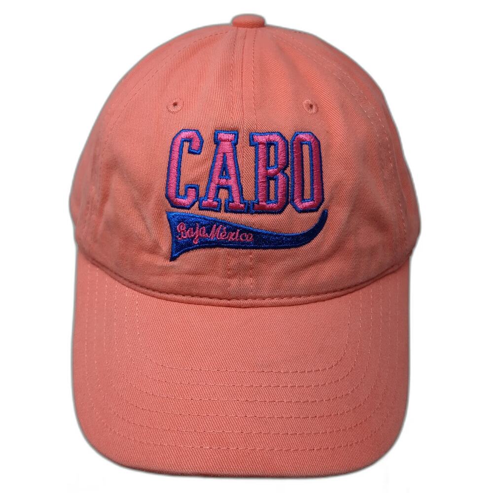 Explosion Pink One Size Baseball Cap Cabo Baja Mexico Embroidered Hat